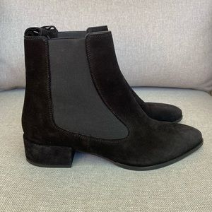 H&M faux suede booties. Size 8.5